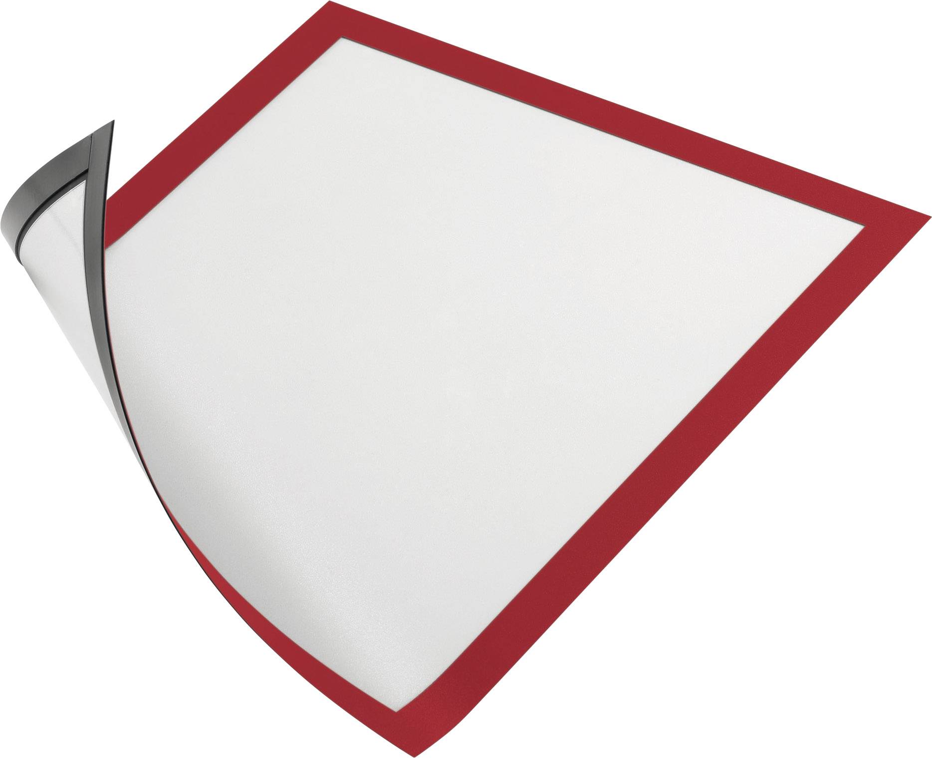 Durable 486903 DURAFRAME MAGNETIC A4 - 4869 Magnetrahmen DIN A4 Rot (B x H) 238mm x 324mm 5St.