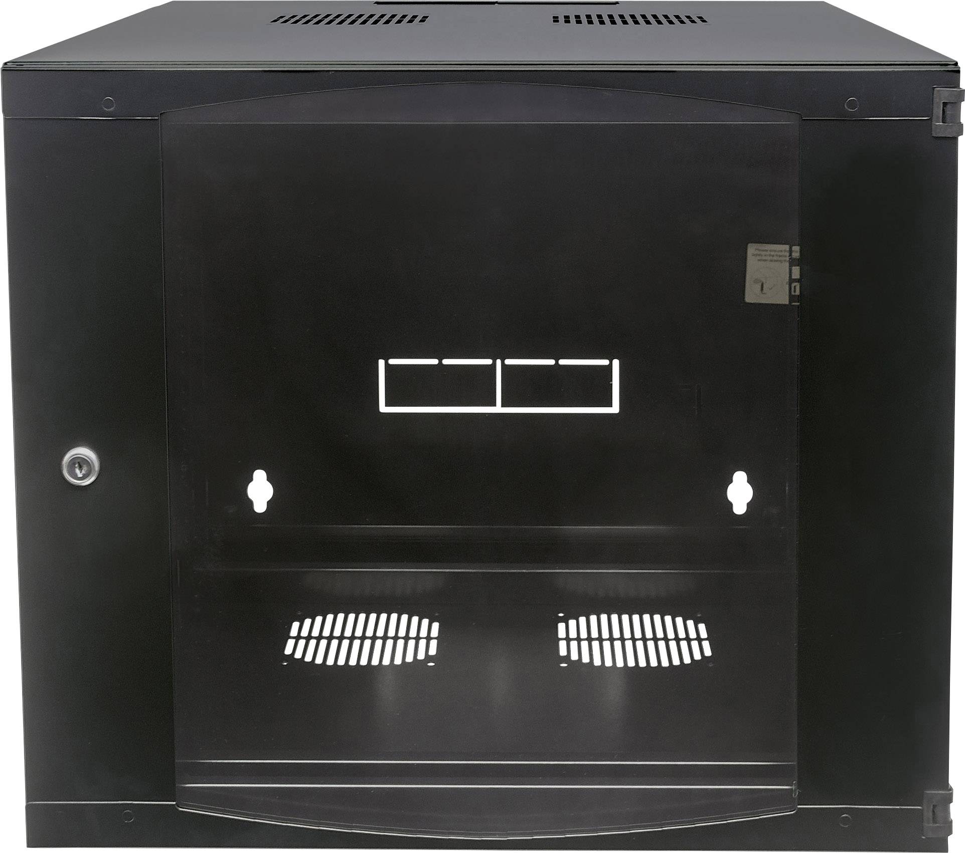 Intellinet 713740 19 Zoll Netzwerkschrank (B x H x T) 540 x 327 x 450mm 6 HE Schwarz, Grau