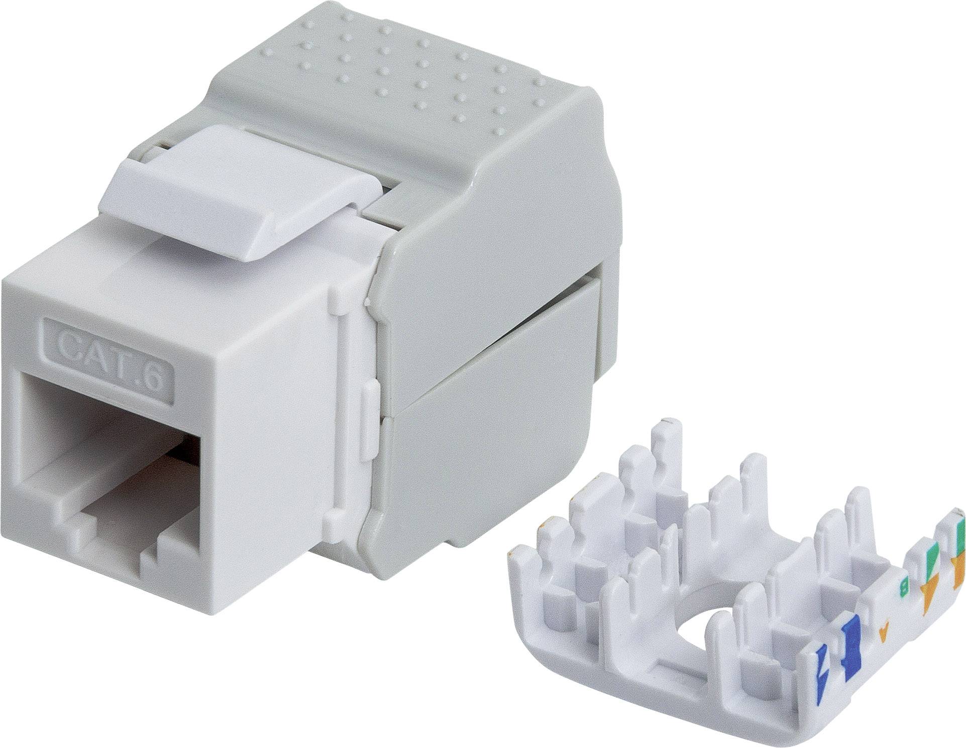 Intellinet 167062 RJ45-Einbaumodul Keystone CAT 5e, CAT 6 1St.