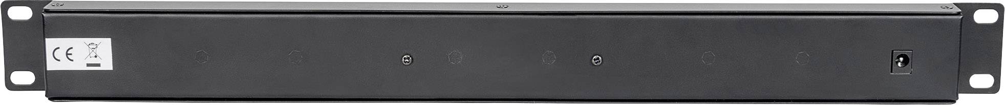 Intellinet 720342 12 Port Netzwerk-Patchpanel 483mm (19") CAT 5e 1 HE Bestückt