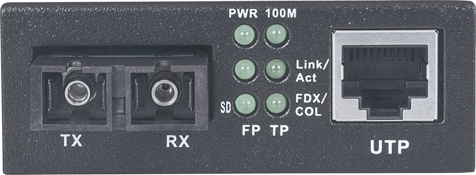 Intellinet 507332 SC Duplex Netzwerk-Medienkonverter 100MBit/s