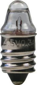 BELI-BECO 8054 Taschenlampen Leuchtmittel 4.50V 1.35W Sockel E10 Klar 1St.