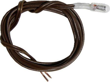 BELI-BECO 2216 Subminiatur Glühlampe 16 V 0.8 W Anschlusskabel Klar 1 St.