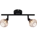 Brilliant Dalma 21013/76 Deckenstrahler Halogen G9 66W Schwarz, Kupfer Brilliant Dalma 21013/76 Deckenstrahler Halogen G9 66W Schwarz, Kupfer