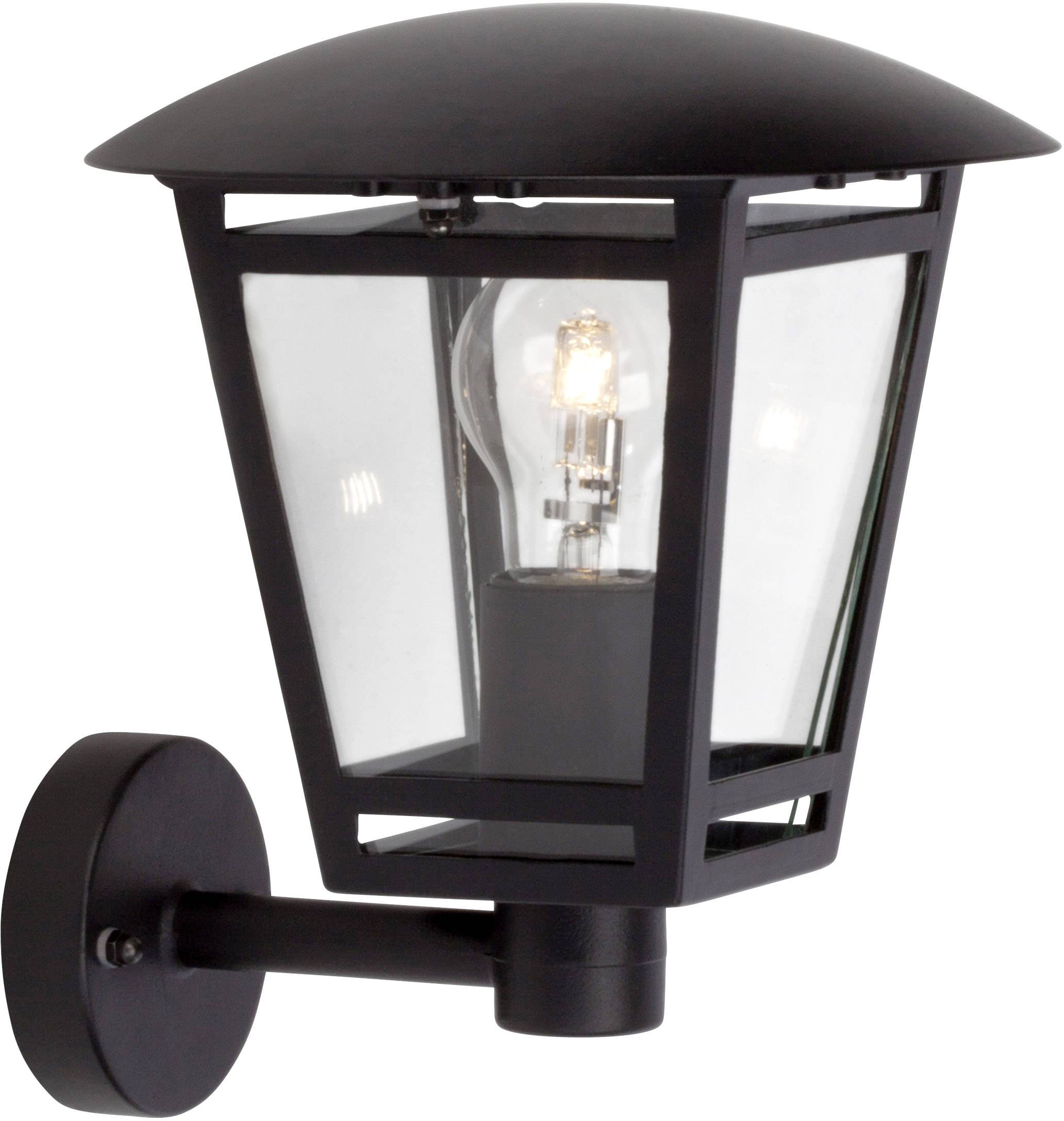 Brilliant Riley 42381/06 Außenwandleuchte LED E27 40 W Schwarz