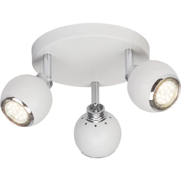 Brilliant Ina G77734/05 Deckenstrahler LED GU10 9W Weiß, Chrom Brilliant Ina G77734/05 Deckenstrahler LED GU10 9W Weiß, Chrom
