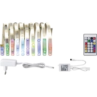 Paulmann 70696 LED-Streifen-Komplettset mit Stecker 12 V 3 m RGBW 1 St. Paulmann 70696 LED-Streifen-Komplettset mit Stecker 12 V 3 m RGBW 1 St.