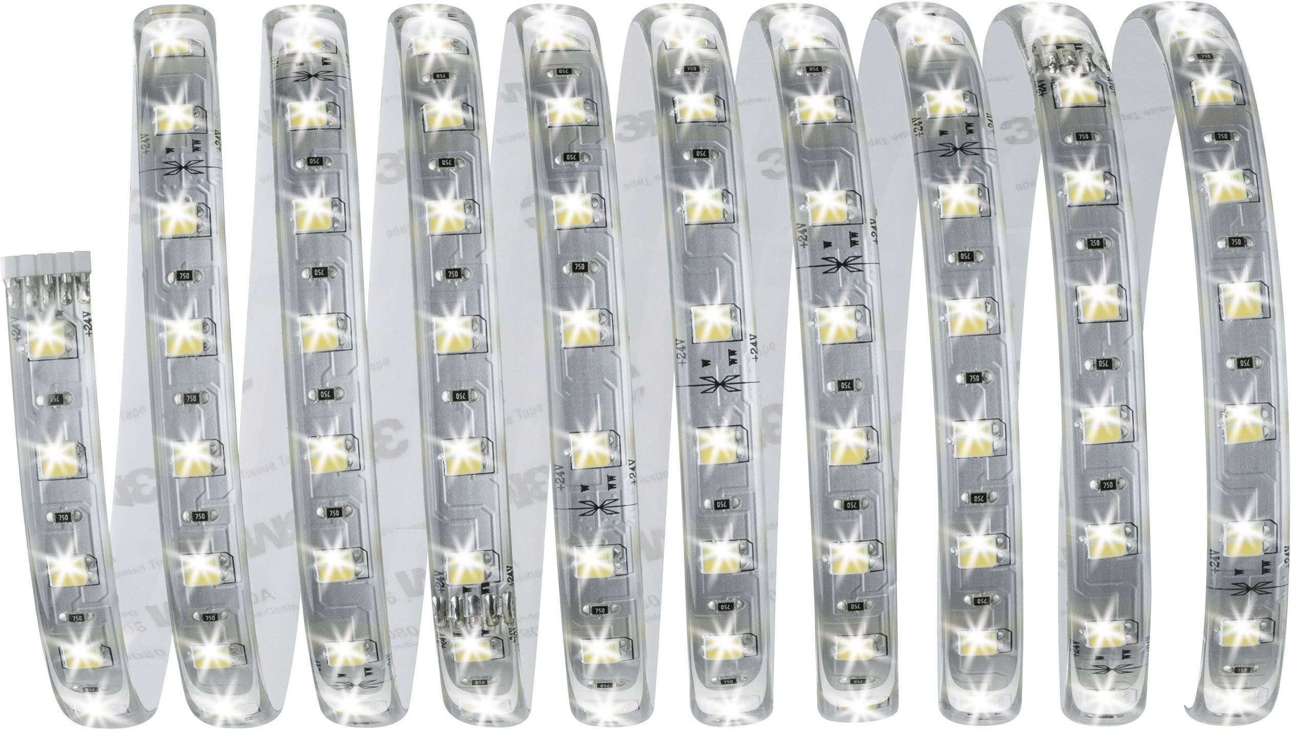 Paulmann MaxLED Tunable White 70624 LED-Streifen-Basisset mit Stecker 24V 3m Warmweiß, Neutralweiß, Tageslichtweiß 1St.