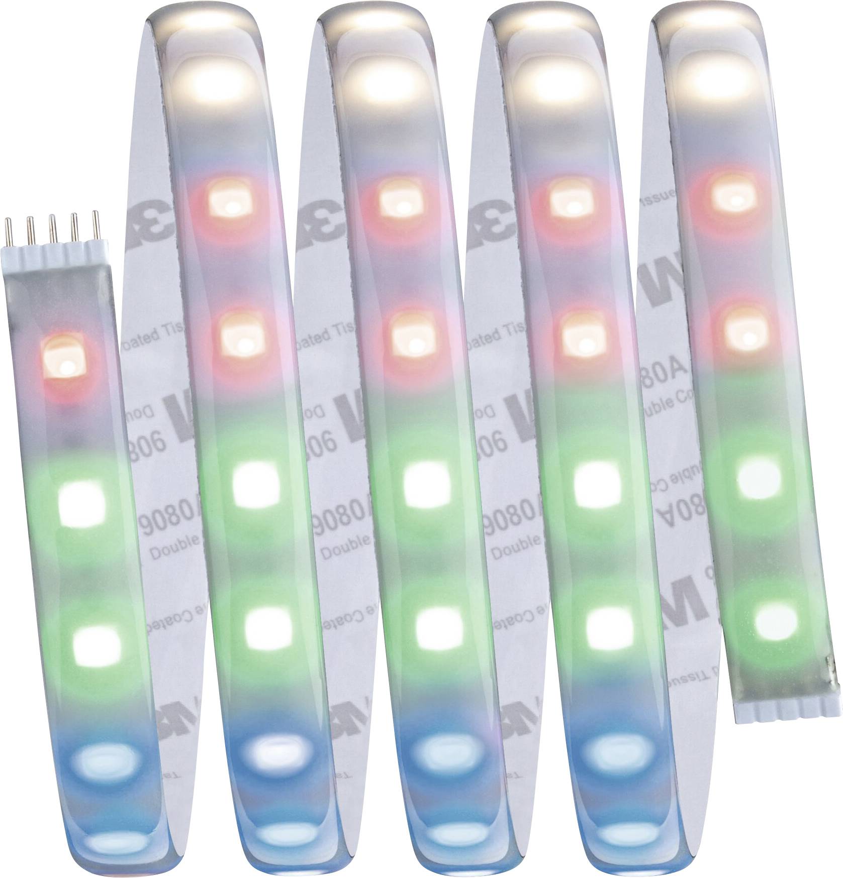 Paulmann MaxLED RGBW 70627 LED-Streifen-Basisset mit Stecker 24V 1.5m RGB, Warmweiß 1St.