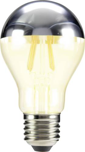 Sygonix LED EEK A++ (A++ - E) E27 Glühlampenform 5W = 46W Warmweiß (Ø x L) 60mm x 105mm Filament