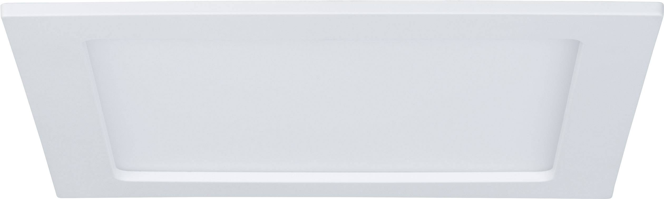 Ein rechteckiges, weißes LED-Panel für Deckenmontage, mit schlankem Rand und diffuser Oberfläche für gleichmäßige Lichtverteilung.