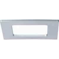 Paulmann LED-Bad-Einbauleuchte LED LED fest eingebaut 6W IP44 Chrom (matt) Paulmann LED-Bad-Einbauleuchte LED LED fest eingebaut 6W IP44 Chrom (matt)