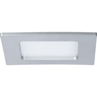 Paulmann LED-Bad-Einbauleuchte LED LED fest eingebaut 6W IP44 Chrom (matt) Paulmann LED-Bad-Einbauleuchte LED LED fest eingebaut 6W IP44 Chrom (matt)