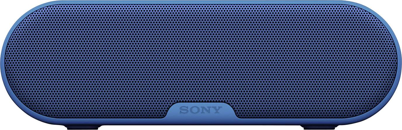 Bluetooth® Lautsprecher Sony SRS-XB2 NFC, spritzwassergeschützt Blau