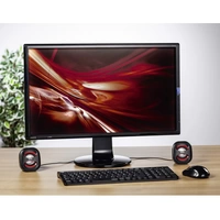 Hama Sonic Mobil 183 2.0 PC-Lautsprecher Kabelgebunden 3W Schwarz, Rot Hama Sonic Mobil 183 2.0 PC-Lautsprecher Kabelgebunden 3W Schwarz, Rot