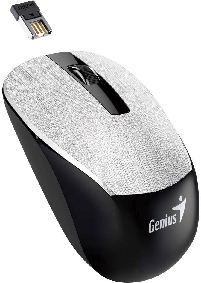 Genius NX-7015 Maus Funk  Silber 3 1600 dpi