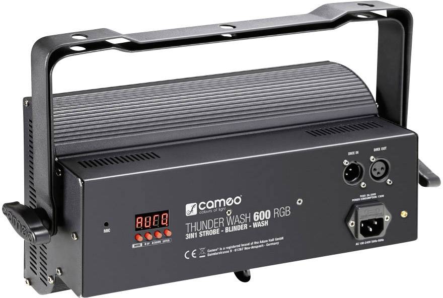 Cameo CLTW600RGB THUNDER WASH LED-Lichtanlage Anzahl LEDs (Details):648 x