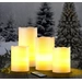 WS-BO-SW3_4-2 LED-Kerze 4er Set Warmweiß WS-BO-SW3_4-2 LED-Kerze 4er Set Warmweiß