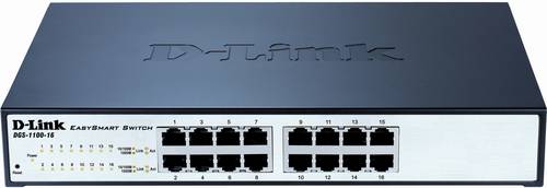 D-Link DGS-1100-16 Netzwerk Switch 16 Port 1 GBit/s