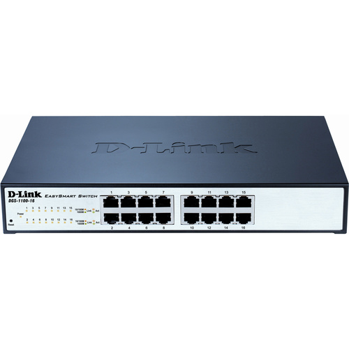 D-Link DGS-1100-16 Netzwerk Switch 16 Port 1 GBit/s