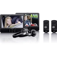 Lenco DVP-939 Kopfstützen DVD-Player mit 2 Monitoren Bilddiagonale=22.5 cm (9 Zoll) Lenco DVP-939 Kopfstützen DVD-Player mit 2 Monitoren Bilddiagonale=22.5 cm (9 Zoll)