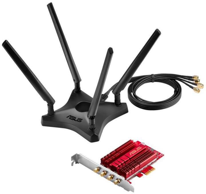 Asus PCE-AC88 WLAN Steckkarte PCIe 2167MBit/s