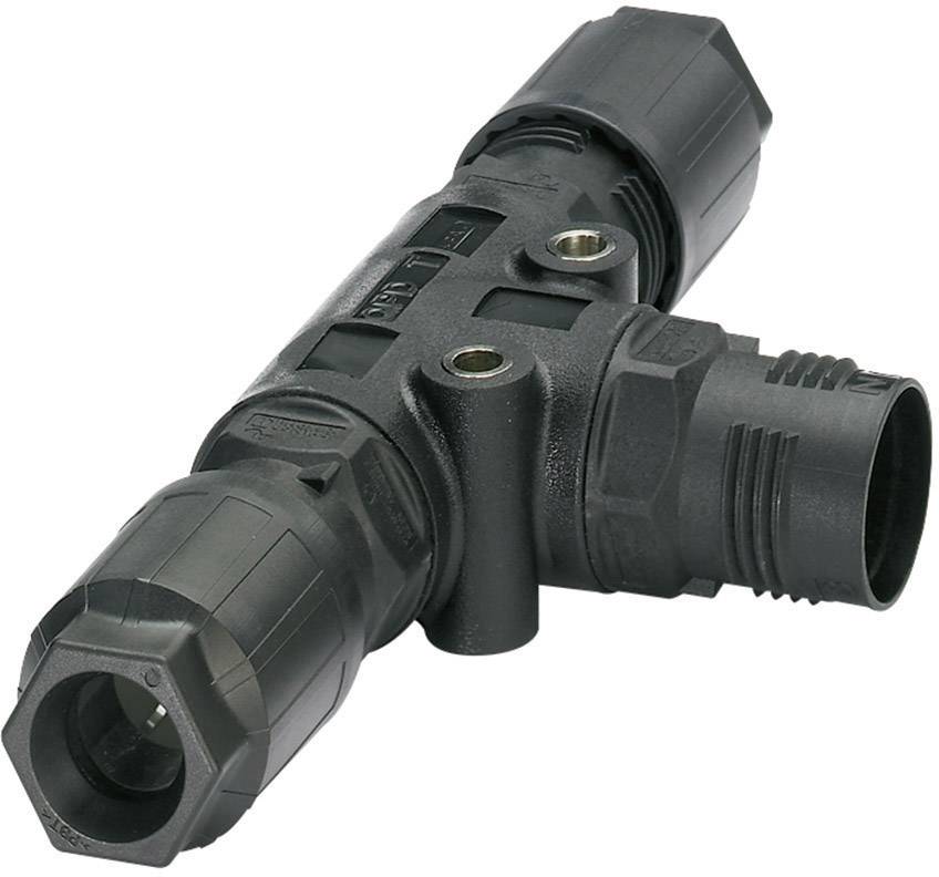 Phoenix Contact 1405404 Rundstecker Verteiler Gesamtpolzahl: 4 + PE Serie (Rundsteckverbinder): QUICKON 1St.