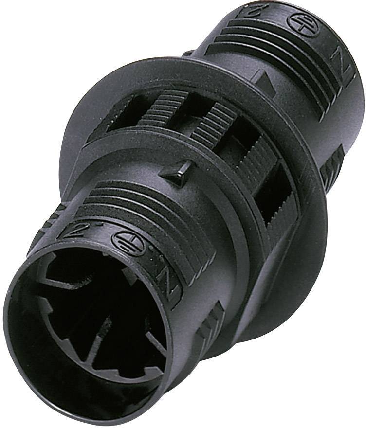Phoenix Contact 1403848 Rundstecker Leitungsverbinder Gesamtpolzahl: 4 + PE Serie (Rundsteckverbinder): QUICKON 1St.