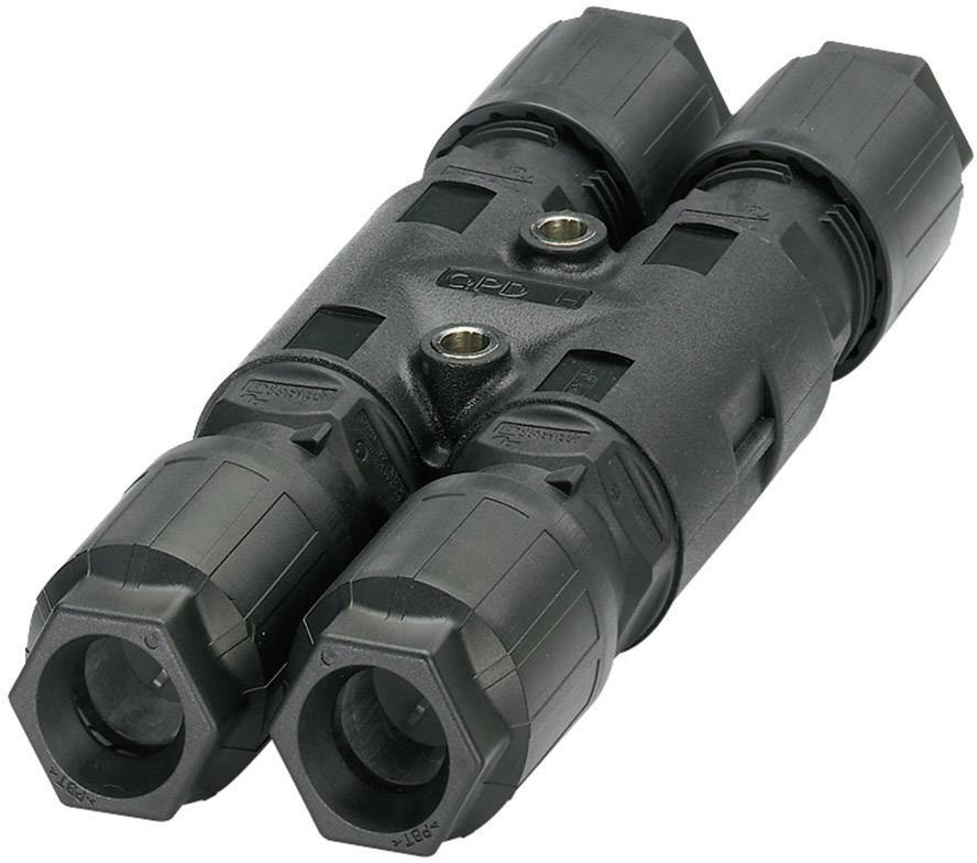 Phoenix Contact 1406369 Rundstecker Verteiler Serie (Rundsteckverbinder): QUICKON 1 St.