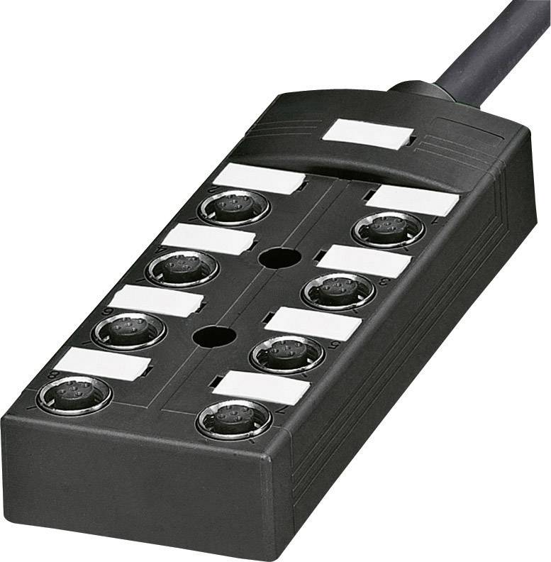 Phoenix Contact SACB-8/16-10,0PUR OD 1457377 Sensor/Aktorbox passiv M12-Verteiler mit Metallgewinde 1St.