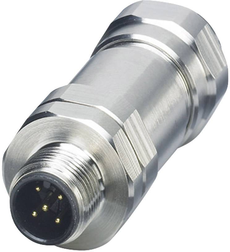 Phoenix Contact 1440025 Sensor-/Aktor-Steckverbinder, unkonfektioniert M12 Stecker, gerade Polzahl Sensoren: 5 1 St.