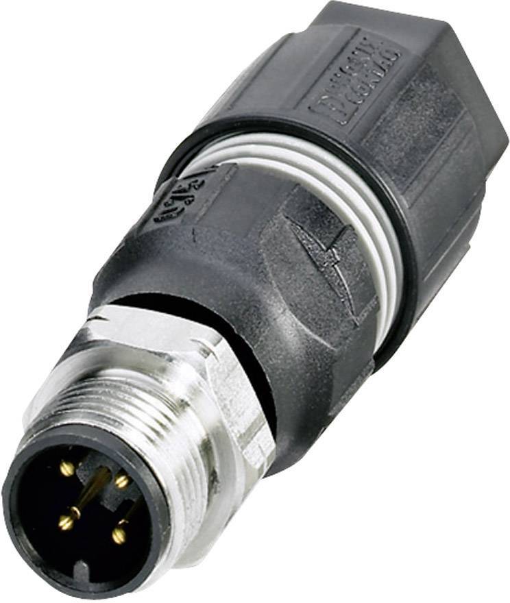 Phoenix Contact 1440779 Sensor-/Aktor-Steckverbinder, unkonfektioniert M12 Stecker, gerade Polzahl Sensoren: 4 1St.