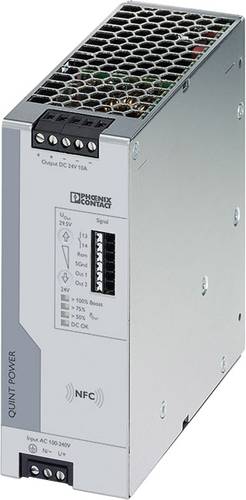 Phoenix Contact 2904601 Hutschienen-Netzteil (DIN-Rail) 24 V/DC 10 A Anzahl Ausgänge:1 x Inhalt 1 S