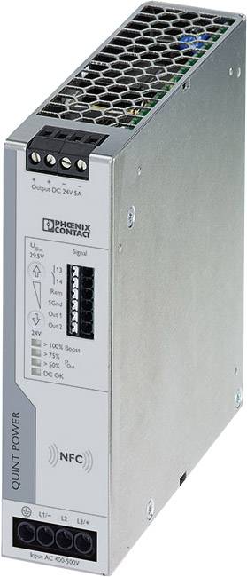 Phoenix Contact 2904620 Hutschienen-Netzteil (DIN-Rail) 24 V/DC 5 A Anzahl Ausgänge:3 x Inhalt 1 St