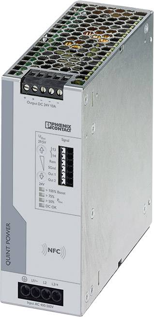 Phoenix Contact 2904621 Hutschienen-Netzteil (DIN-Rail) 24 V/DC 10A Anzahl Ausgänge:3 x Inhalt 1St.