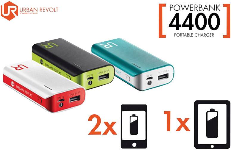 TRUST POWERBANK 4400 BLAU