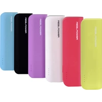RealPower PB-2600 Powerbank 2600 mAh Li-Ion Gelb, Grün RealPower PB-2600 Powerbank 2600 mAh Li-Ion Gelb, Grün