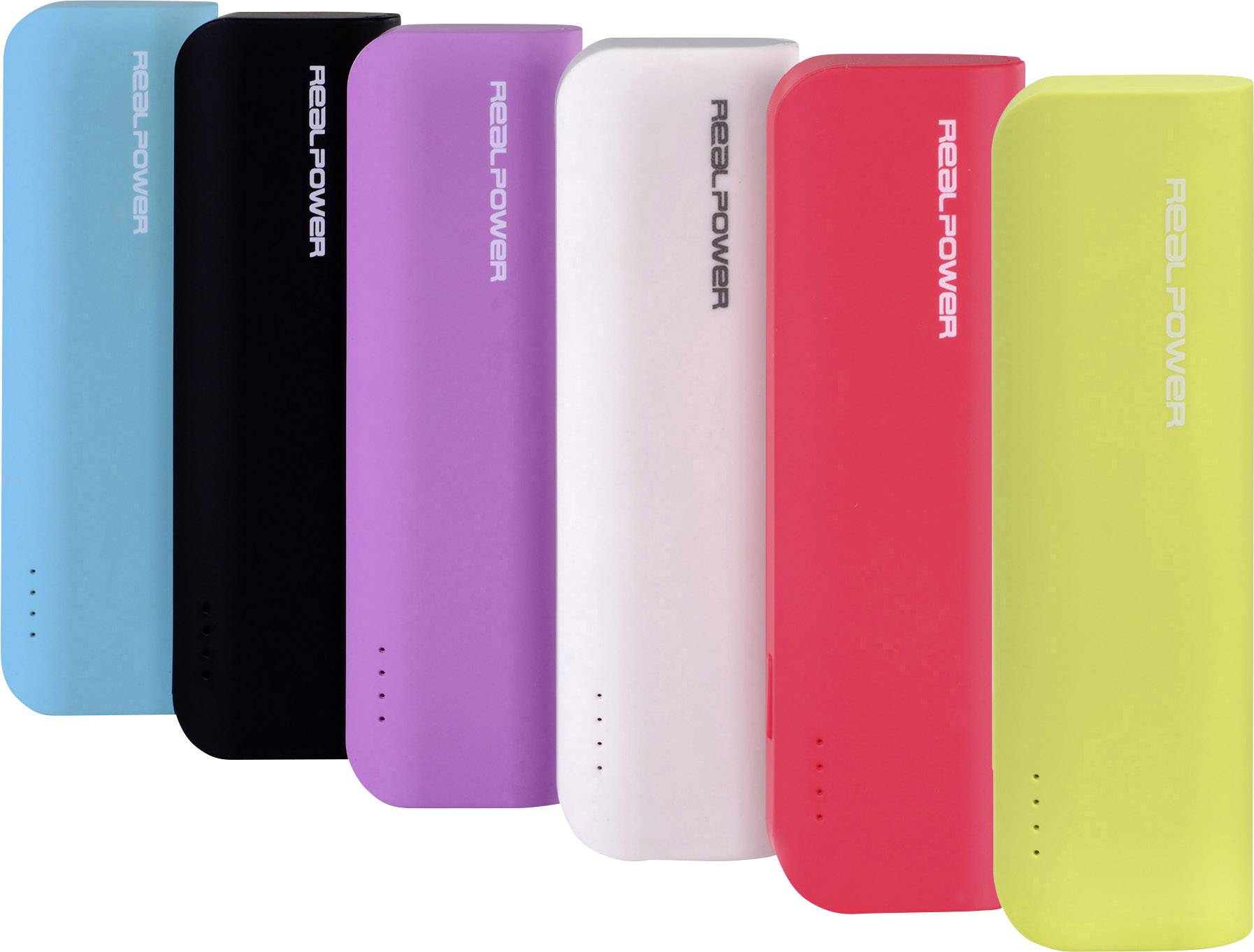 RealPower PB-2600 Powerbank 2600 mAh Li-Ion Lila