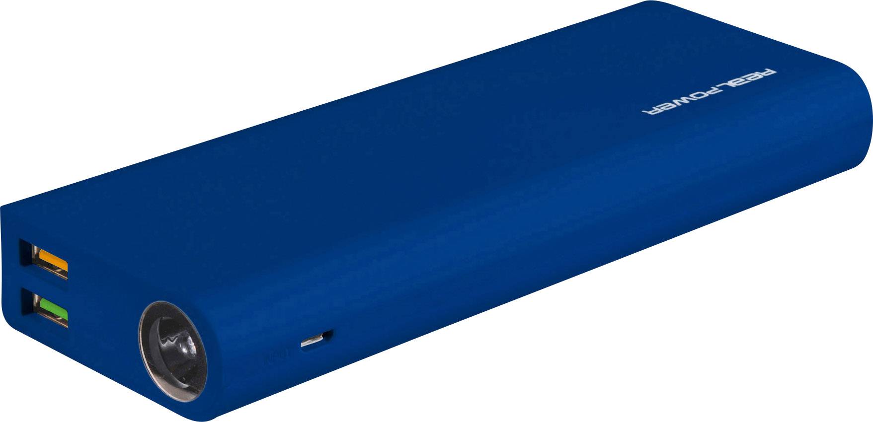 REALPOWER POWERBANK PB-10000 BLAU