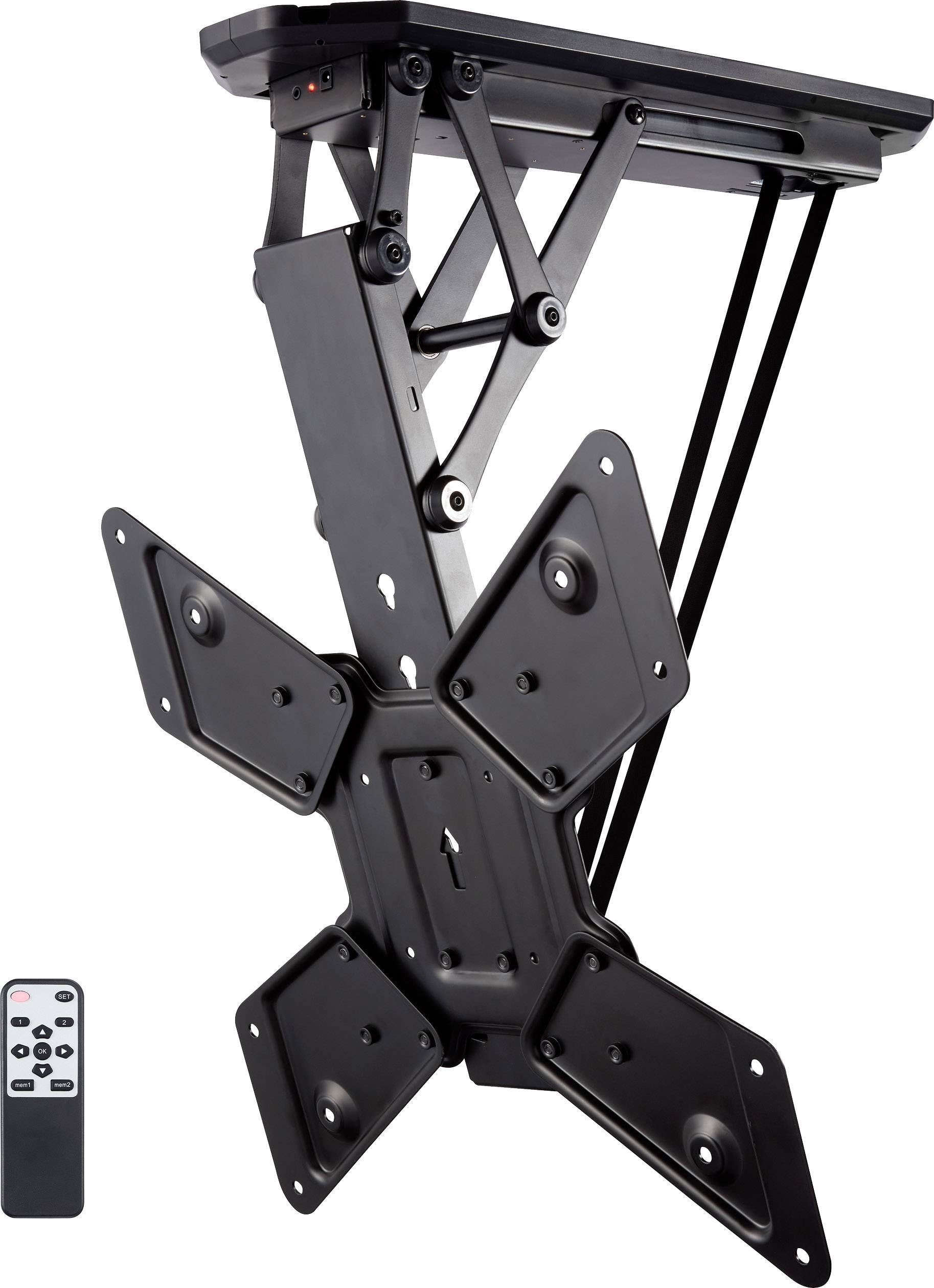 SpeaKa Professional TV-Deckenhalterung elektrisch motorisiert, Neigbar 58,4cm (23") - 139,7cm (55") 23-55Z