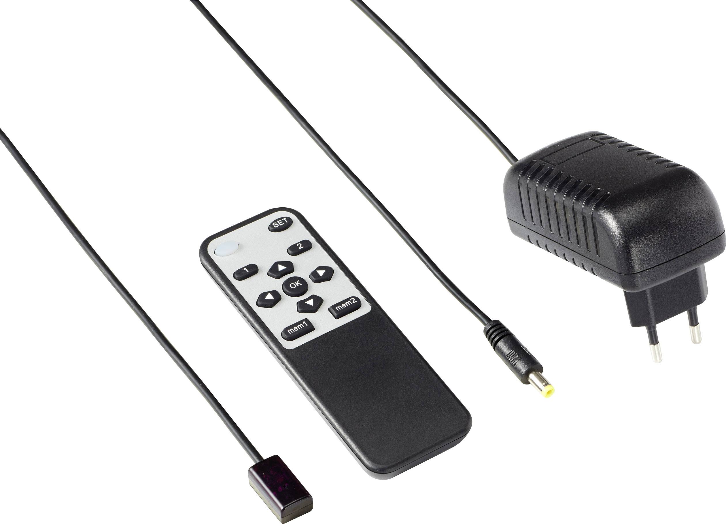 SpeaKa Professional TV-Deckenhalterung elektrisch motorisiert, Neigbar, Ausziehbar 58,4cm (23") - 139,7cm (55") 23-55Z