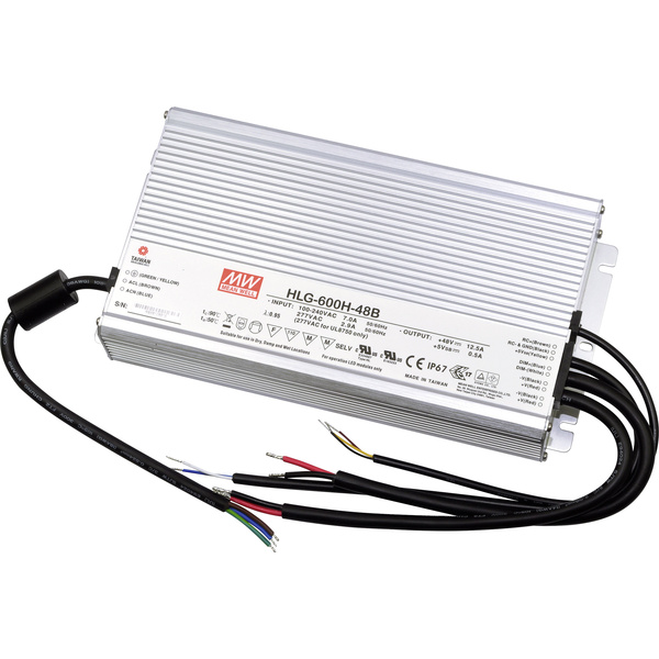 Mean Well ELG-100-C700A LED-Treiber Konstantstrom 100W 0.35 - 0.7A 71 - 143 V/DC dimmbar, PFC-Schaltkreis, Überlastschutz