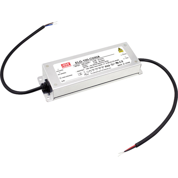 Mean Well ELG-100-C1400A LED-Treiber Konstantstrom 100W 0.7 - 1.4A 35 - 72 V/DC dimmbar, PFC-Schaltkreis, Überlastschutz