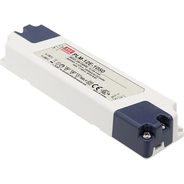 Mean Well PLM-12E-700 LED-Treiber Konstantstrom 12W 0.7A 11 - 18 V/DC nicht dimmbar, Möbelzulassung, Überlastschutz Mean Well PLM-12E-700 LED-Treiber Konstantstrom 12W 0.7A 11 - 18 V/DC nicht dimmbar, Möbelzulassung, Überlastschutz