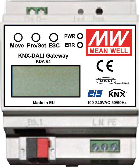 Mean Well KDA-64 Hutschienen-Netzteil (DIN-Rail) 7 W Inhalt 1 St.
