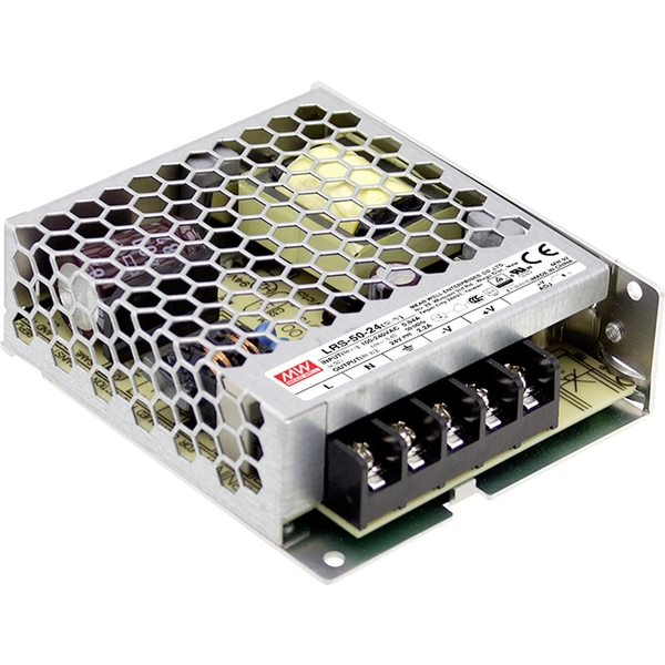Mean Well MW LRS-50-24 Schaltnetzteil 24 V/DC 2.2 A 52.8 W Mean Well MW LRS-50-24 Schaltnetzteil 24 V/DC 2.2 A 52.8 W