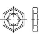 TOOLCRAFT 144064 Sicherungsmuttern M6 DIN 7967 Federstahl galvanisch verzinkt 100St.