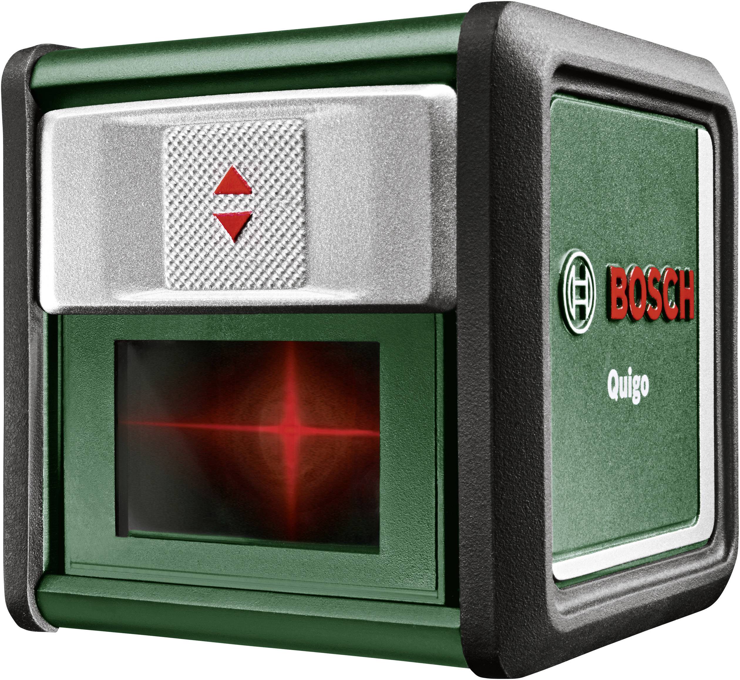 Bosch Home and Garden Quigo Plus Optisches Nivelliergerät selbstnivellierend, inkl. Stativ Reichweite (max.): 7m