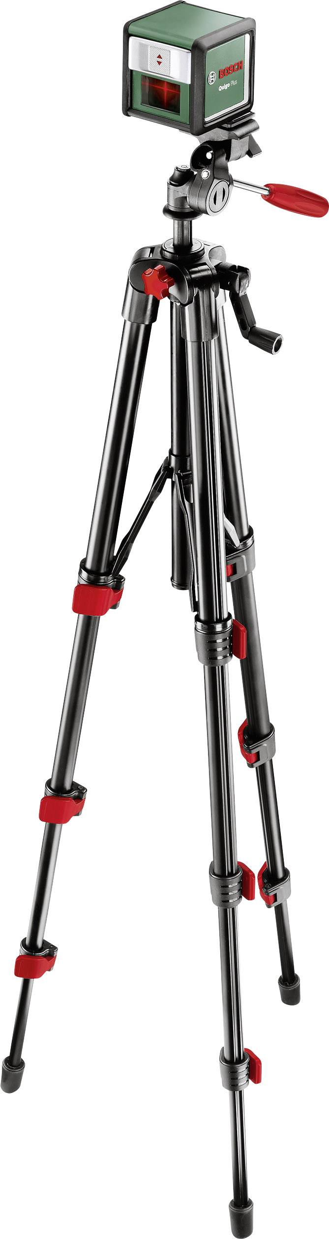 Bosch Home and Garden Quigo Plus Optisches Nivelliergerät selbstnivellierend, inkl. Stativ Reichweite (max.): 7 m