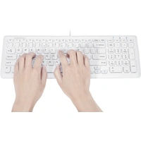 Perixx PERIDUO-303WDE USB Tastatur, Maus-Set Deutsch, QWERTZ Weiß Perixx PERIDUO-303WDE USB Tastatur, Maus-Set Deutsch, QWERTZ Weiß